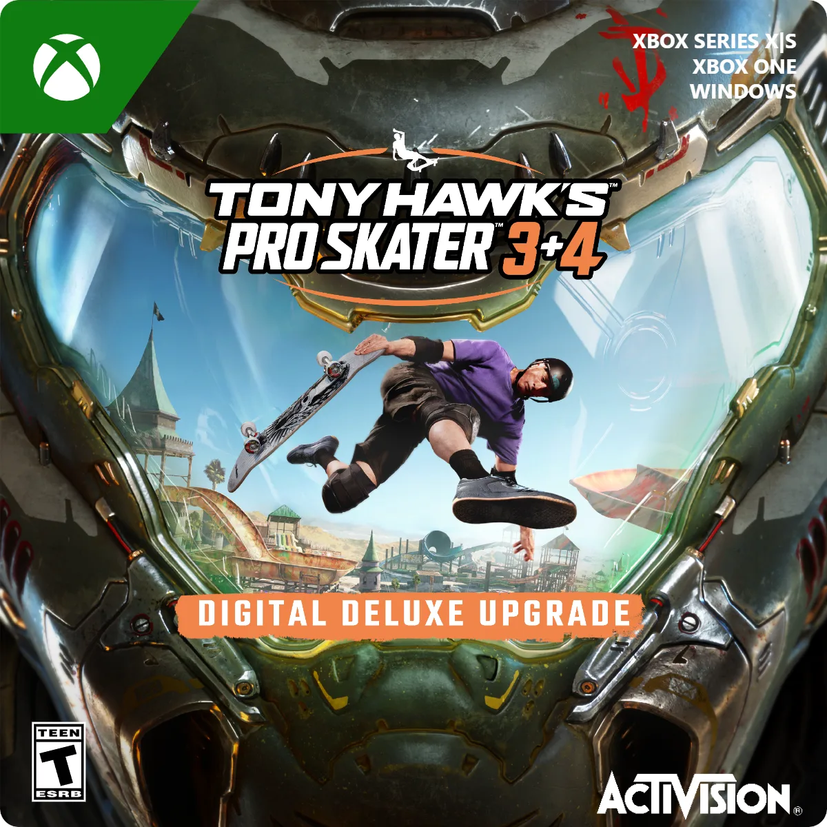 Activision Activision 7CN-00166 Tony Hawk's Pro Skater 3 + 4 Digital Deluxe Upgrade downloadable game — product photo