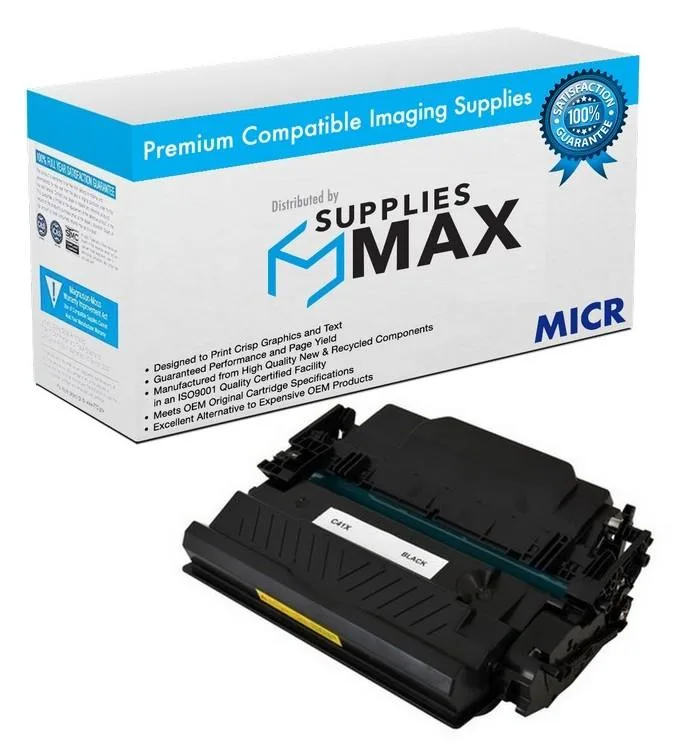 SuppliesMax SuppliesMax Compatible MICR Toner Cartridge 0453C001-MICR Black 20000 Pages — product photo