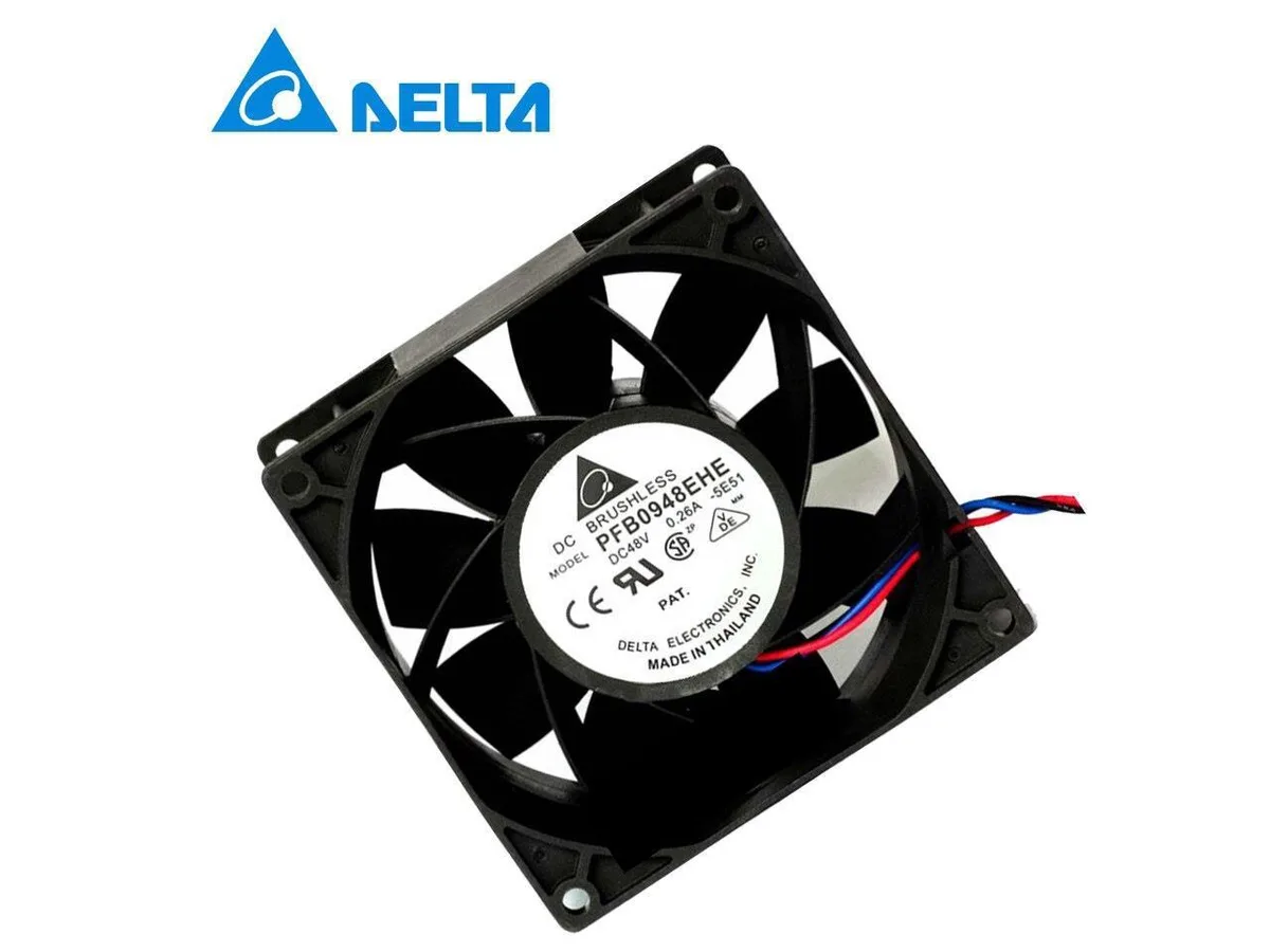 Fans Fans 9038 48V .26A 7000RPM 90x90x38mm blower case fan — product photo