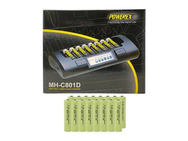 DUSLAN DUSLAN MH-C801D Standard Battery Charger 16 AAA 900 mAh NiMH — product photo