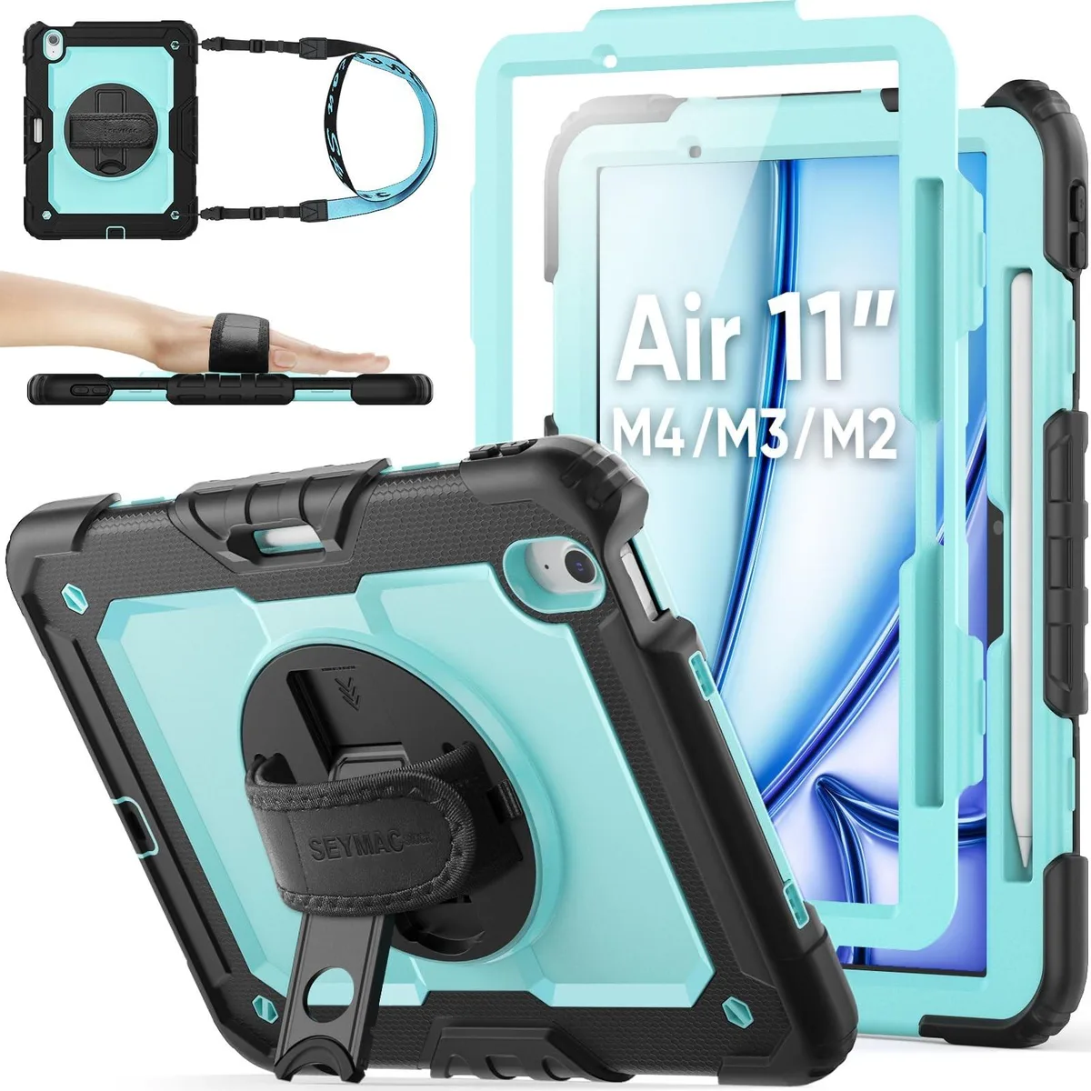 Alphacool Alphacool A3463/ 2 in 1 accessory for iPad Air 11 2024-2026 360 stand — product photo