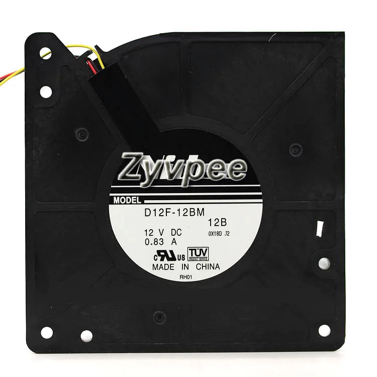 OEM Industries OEM Industries D12F-12BM 120mm blower fan 12V 0.83A 2900rpm 31.8CFM 51dB — product photo