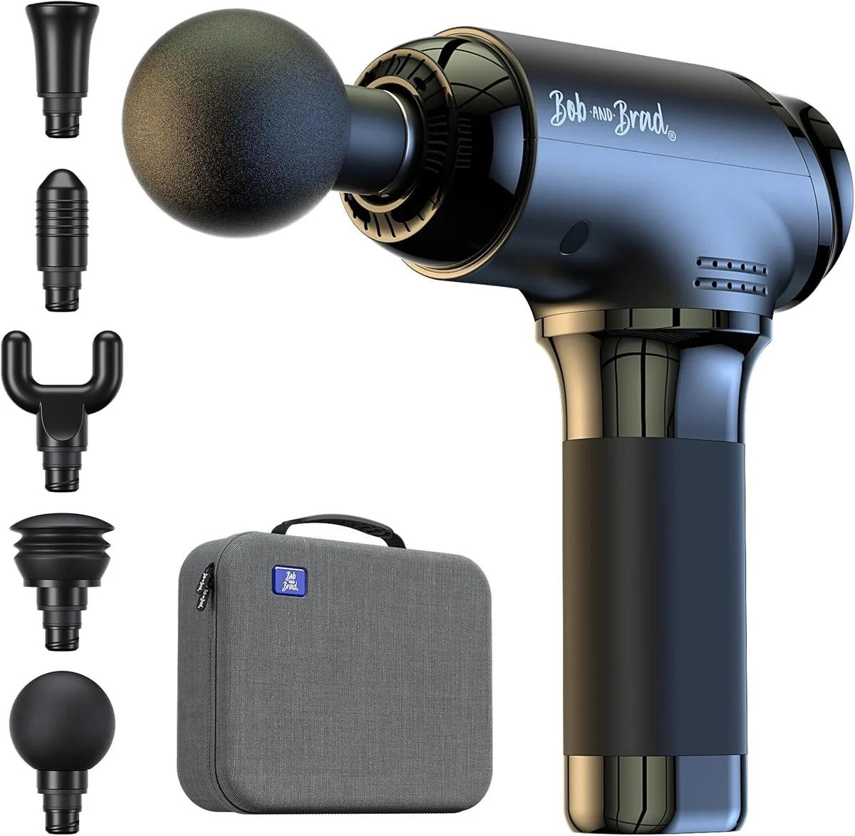 BOB BOB QL/DMS.T2-C Massage Gun 4000mAh 45 lbs Stall Force 10mm Amplitude — product photo