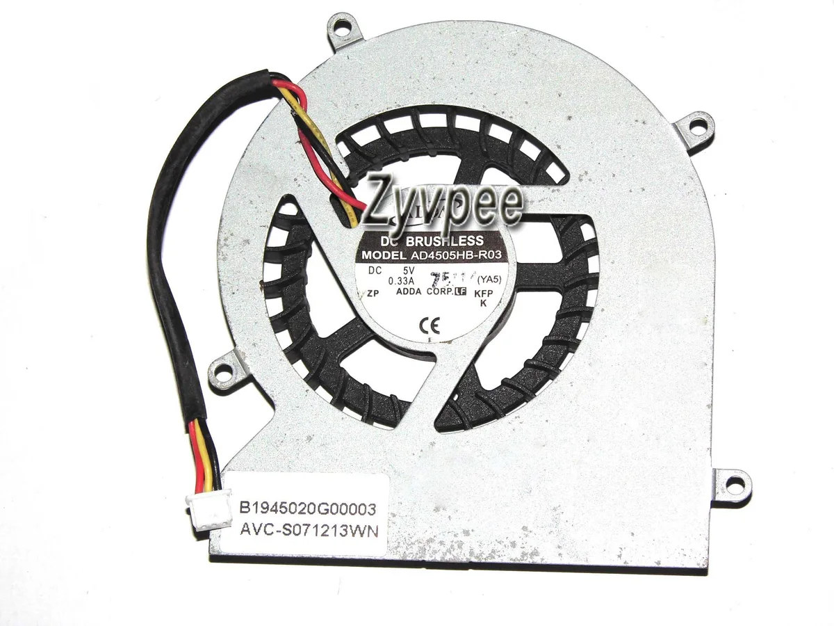 OEM Industries OEM Industries ADDA 4510 AD4505HB-R03 5V .33A 3-Pin Blower Fan for Gateway T-6815 M-6752 — product photo
