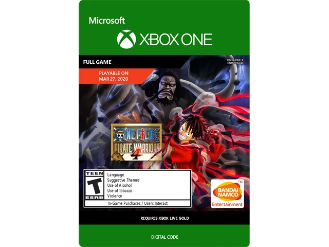Bandai Namco Entertainment America Inc Bandai Namco Entertainment America Inc G3Q-00807 One Piece Pirate Warriors 4 Xbox One downloadable game — product photo