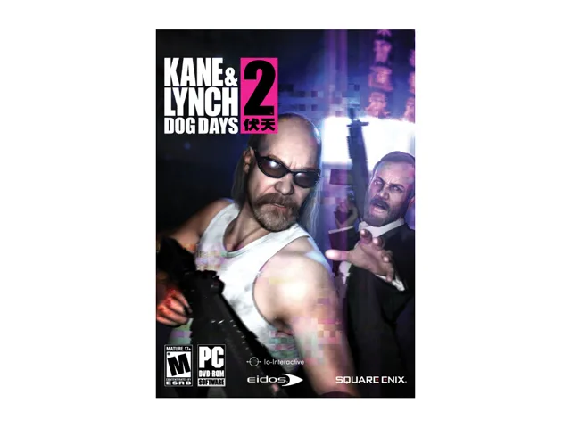 Standard PC game DVD case with Kane & Lynch 2 cover art