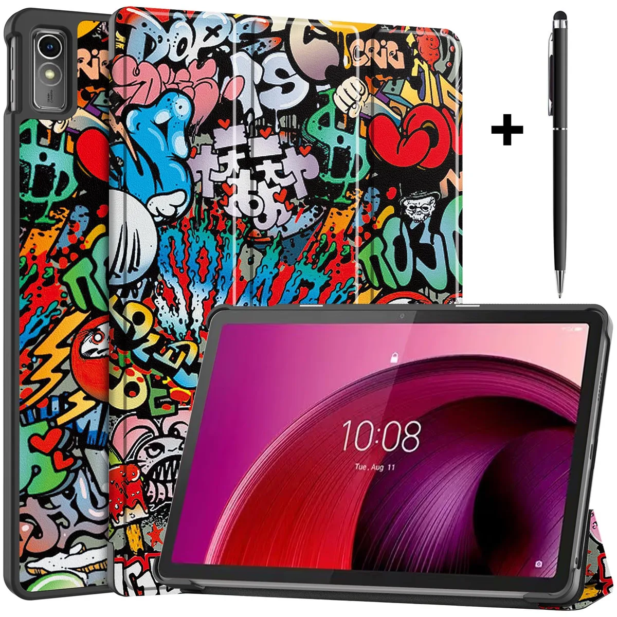 Werleo Werleo TB-360ZU 10.6 inch laptop case Colorful Tree — product photo