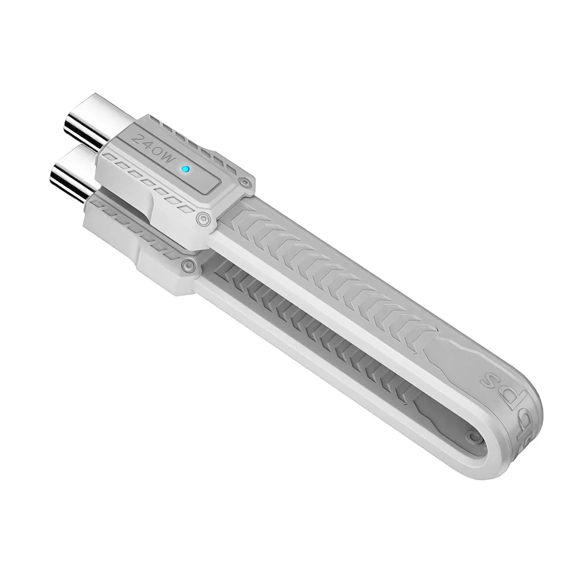 Fervit Fervit USB5.0 80Gbps Flat Slim FPC Cable 240W 13cm White — product photo