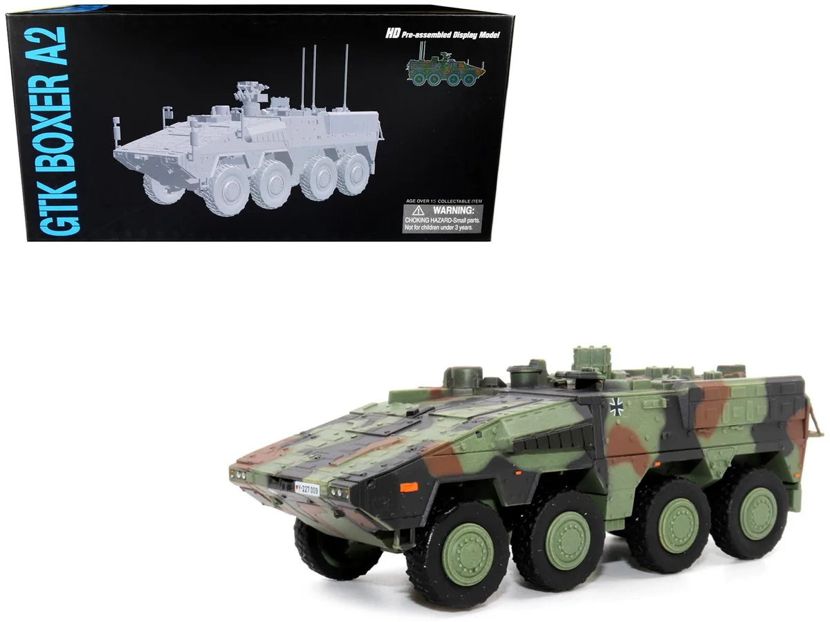 Dragon Models Dragon Models German Boxer A2 MRAV Camouflage NEO Dragon Armor 1/72 Plastic Model — product photo