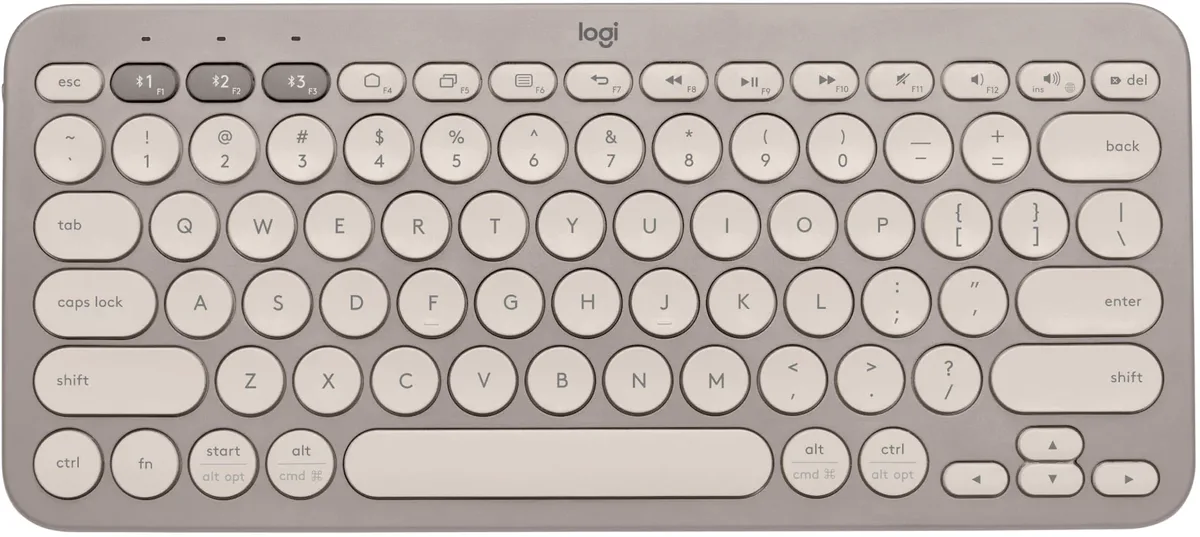 Logitech Logitech 920-011134 K380 Bluetooth Keyboard Sand — product photo
