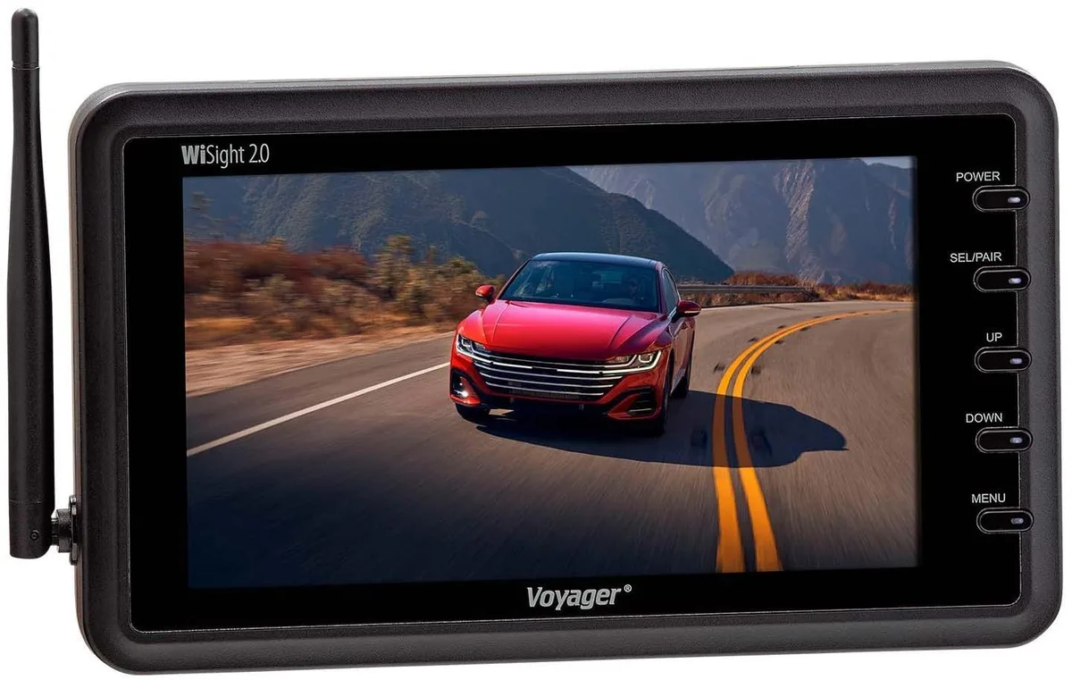 ASA Electronics ASA Electronics Voyager WVSXM70 7" Digital Wireless Monitor WiSight 2.0 2 in 1 accessory — product photo