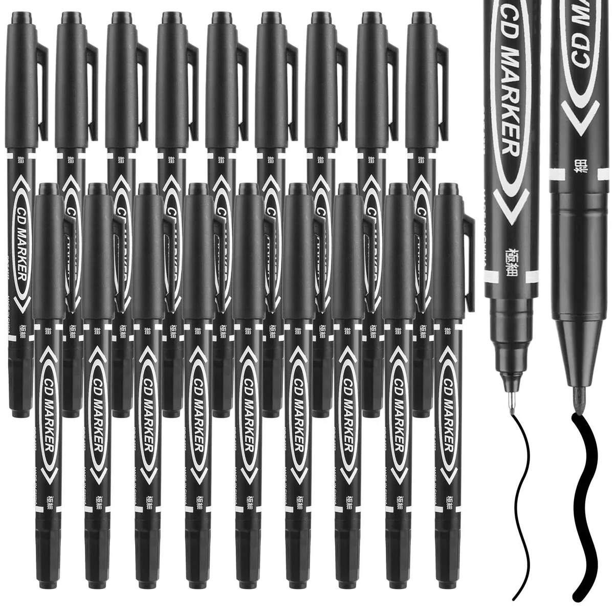 Sibba 4769SZTM7697 20 dual-tip drawing pens 0.5/1mm — product photo