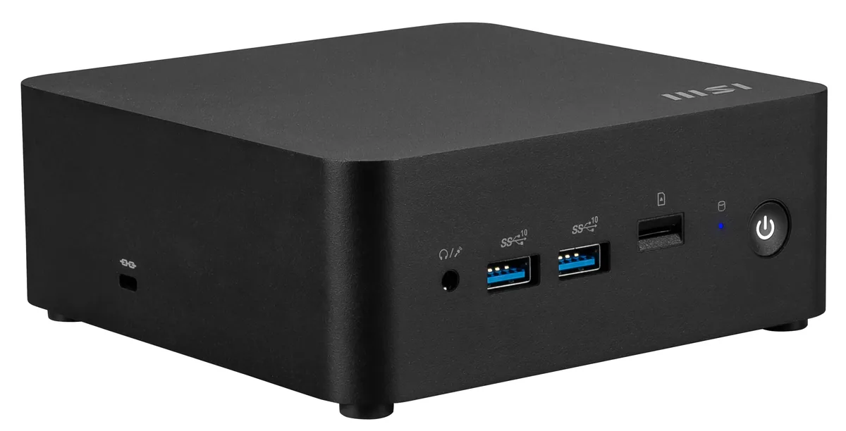 MSI MSI Cubi NUC 1MG-276BUS Intel Core 5 120U barebone mini PC — product photo
