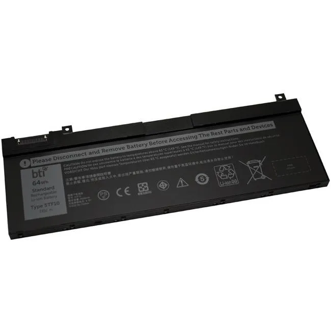 Battery Technology Inc. Battery Technology Inc. 5TF10-BTI laptop battery 4-cell 8000 mAh 7.6V 64 Wh — product photo