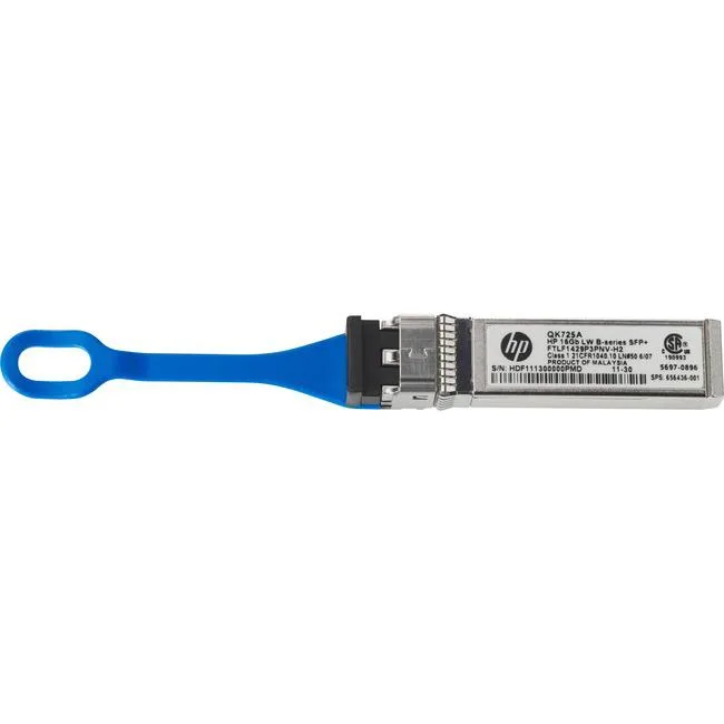 HPE HPE StoreFabric H6Z42A 16Gb FC 10GbE 100m SR SFP+ Transceiver — product photo