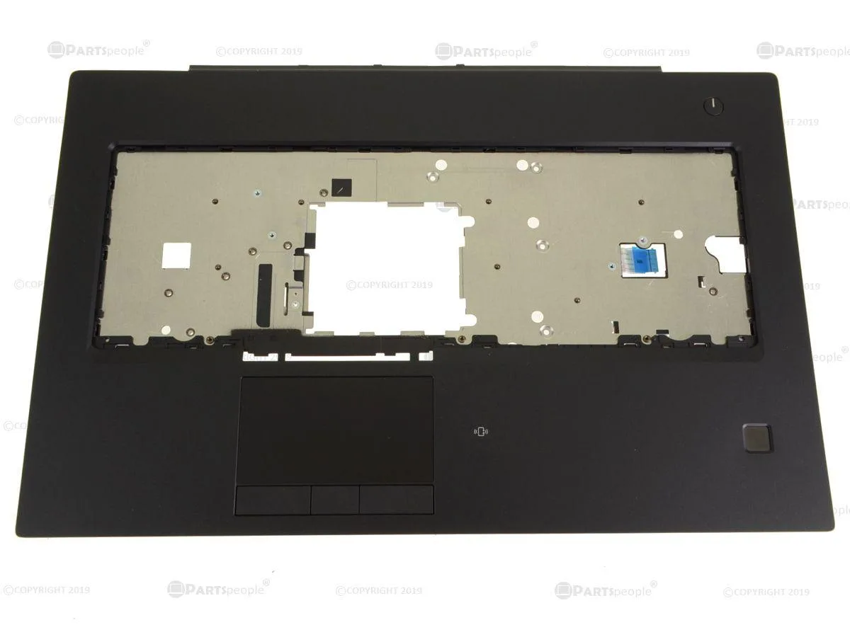 Dell Precision 7730 palmrest assembly with fingerprint reader and touchpad