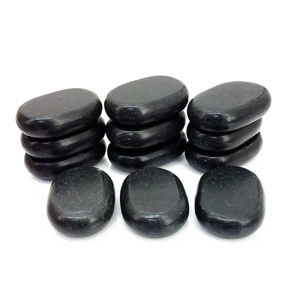 Vandue Corporation Vandue Corporation Royal Massage 12pc Medium Basalt Hot Stone Set E — product photo