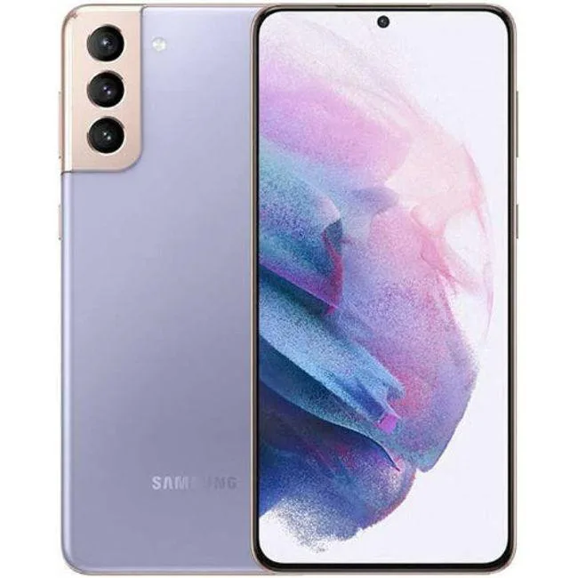 SAMSUNG SAMSUNG Galaxy S21+ 5G 128GB Phantom Violet cell phones - unlocked — product photo