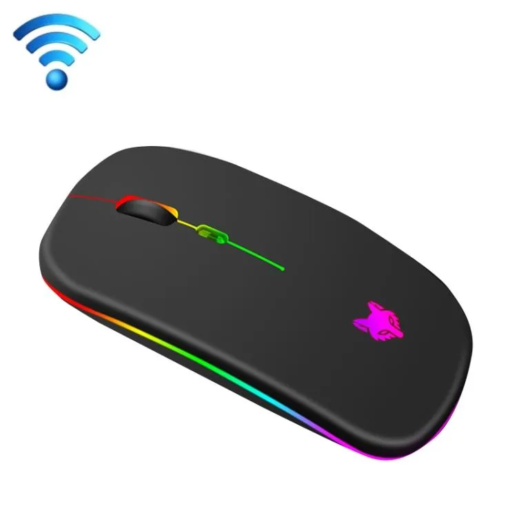 allentian allentian XYH50 2.4G Wireless Mouse 4 Keys USB Rechargeable 800-1600 DPI Black — product photo