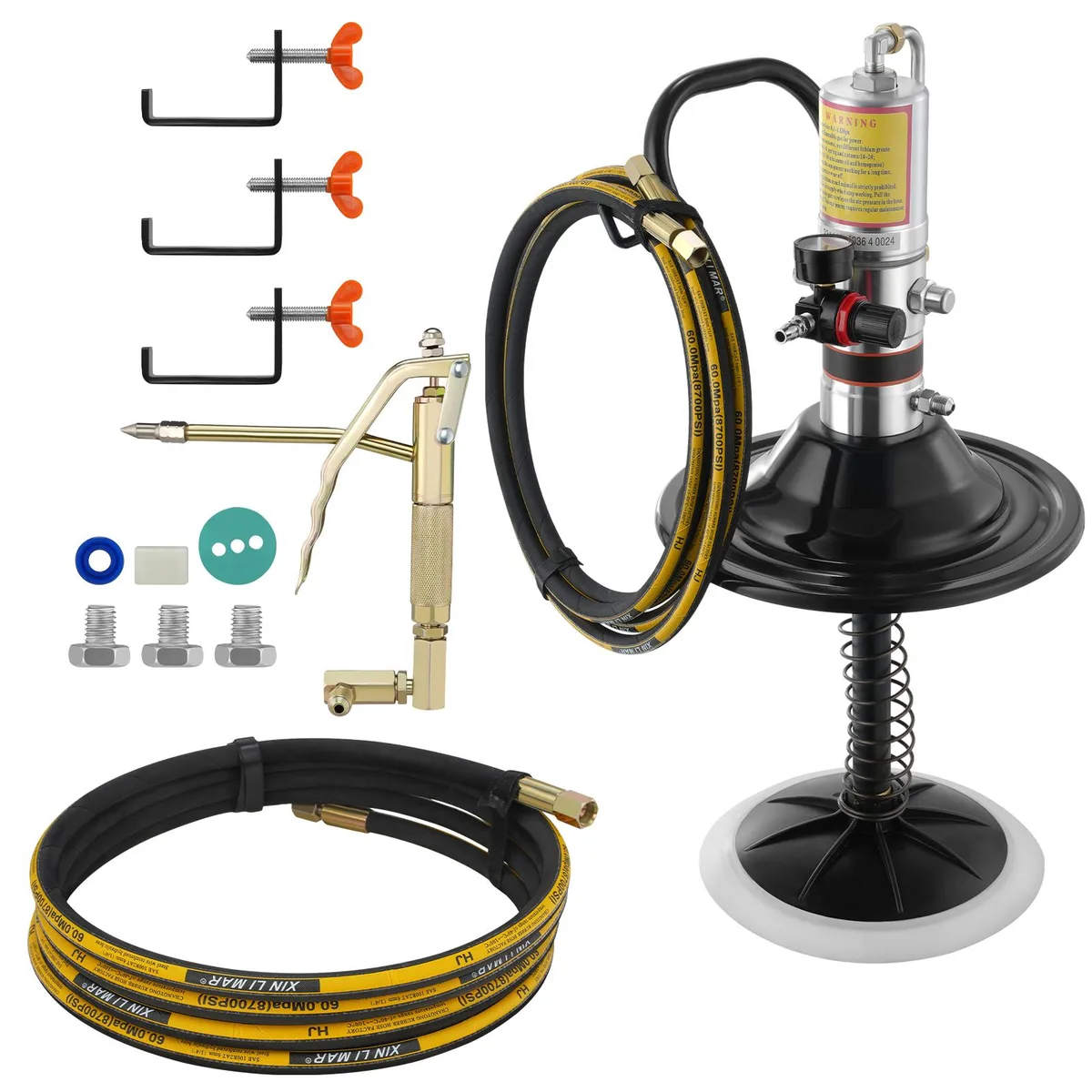 VEVOR VEVOR 50:1 Air Grease Pump 13 ft Hose 360° Gun FF-23A — product photo