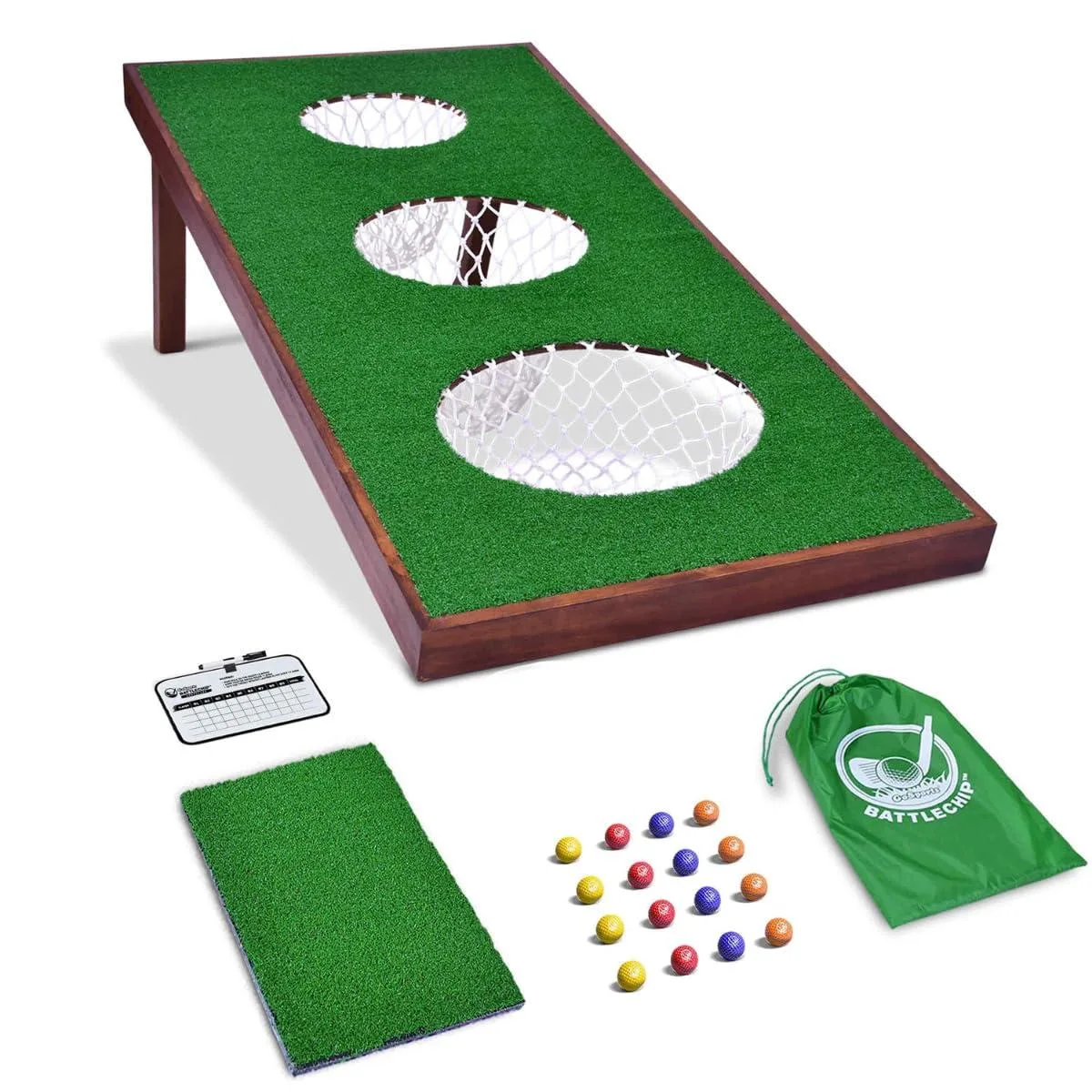  GoSports BattleChip PRO Golf Cornhole Game 16 Foam Balls — product photo