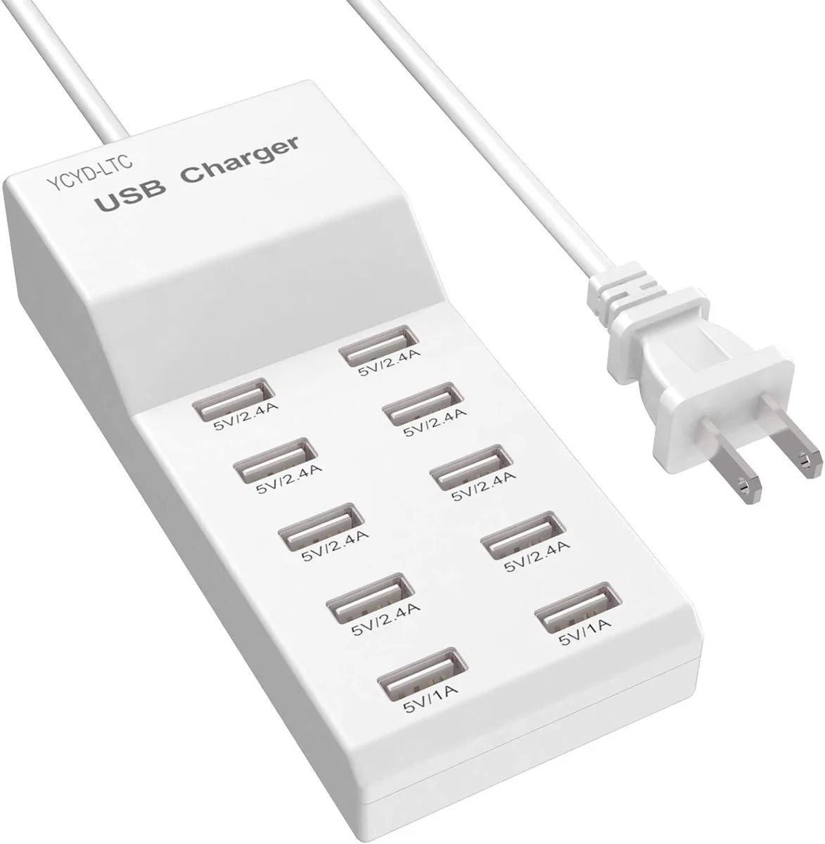 fanic fanic 10-Port USB Charger 50W 12A — product photo