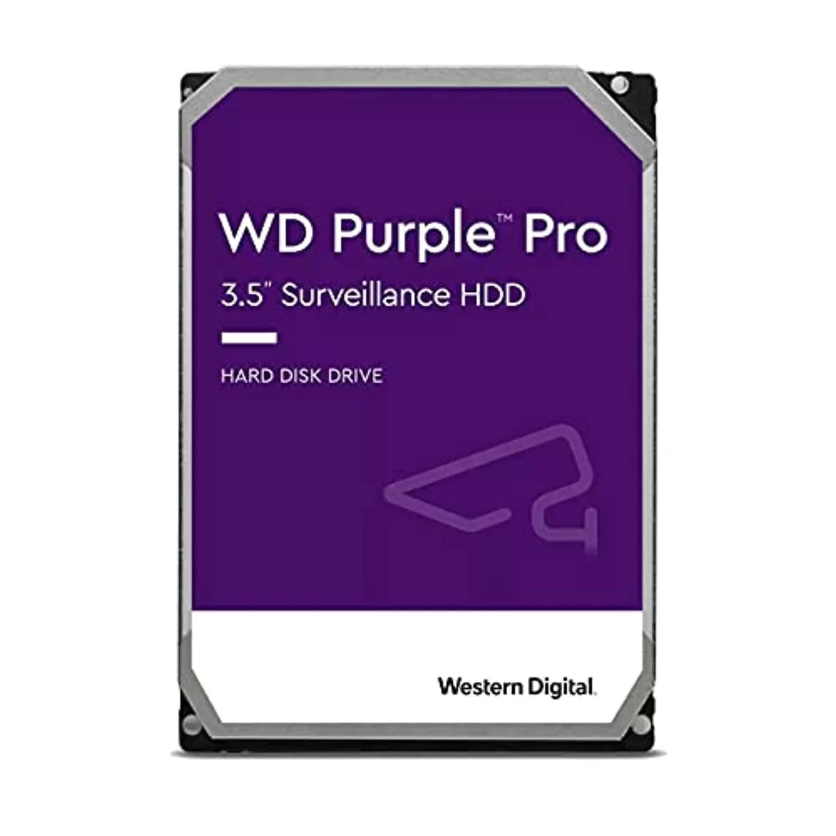 Western Digital Western Digital 8TB WD Purple Pro Surveillance Hard Drive 3.5" SATA 256MB Cache 550TB/yr WD8001PURP — product photo