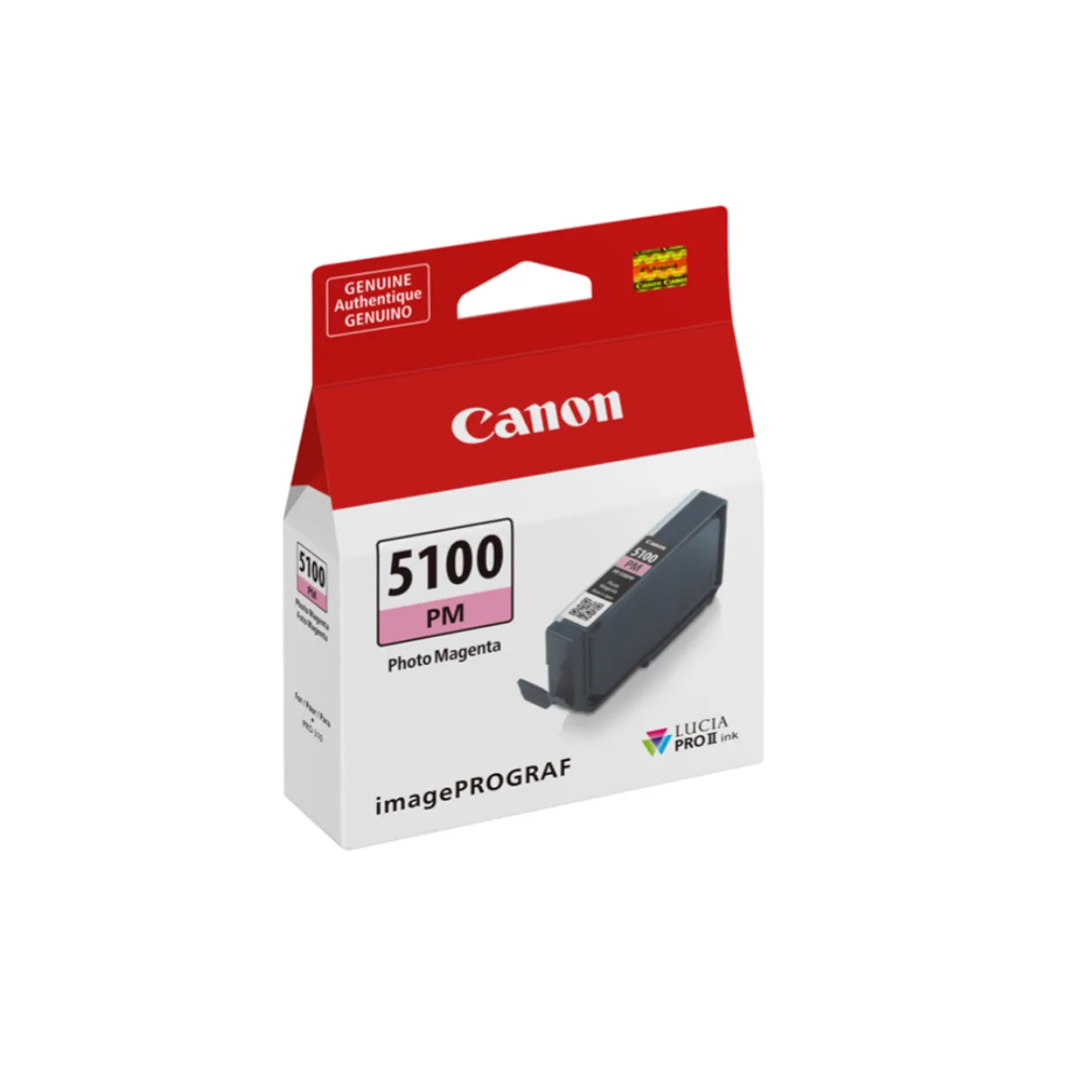 Canon Canon 6957C002 Lucia PRO II PFI-5100 14.4 ml Photo Magenta ink cartridge — product photo