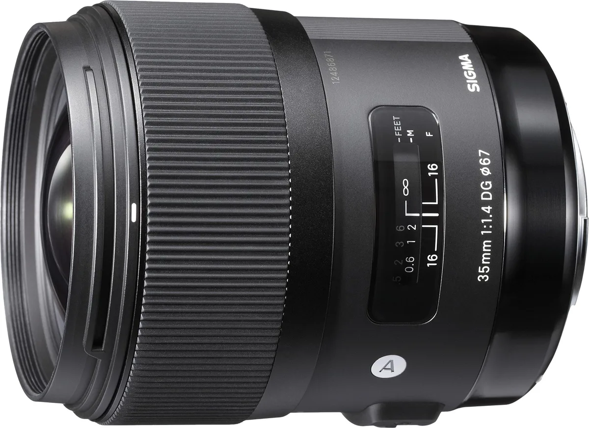 SIGMA SIGMA 35mm F1.4 Art DG HSM for Canon camera lens — product photo