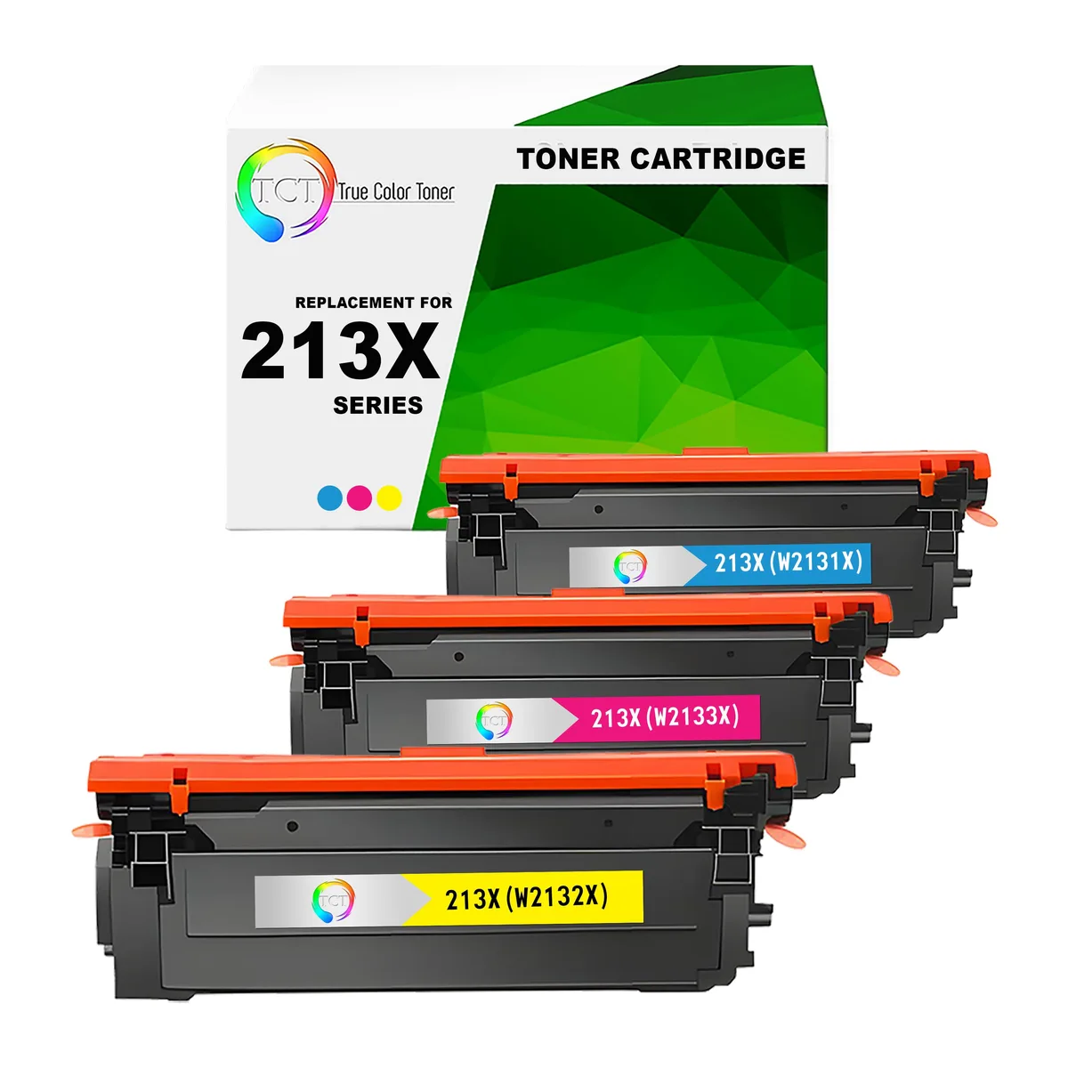 TCT TCT 213X Color Toner Cartridge 3 Pack 6000 Pages — product photo