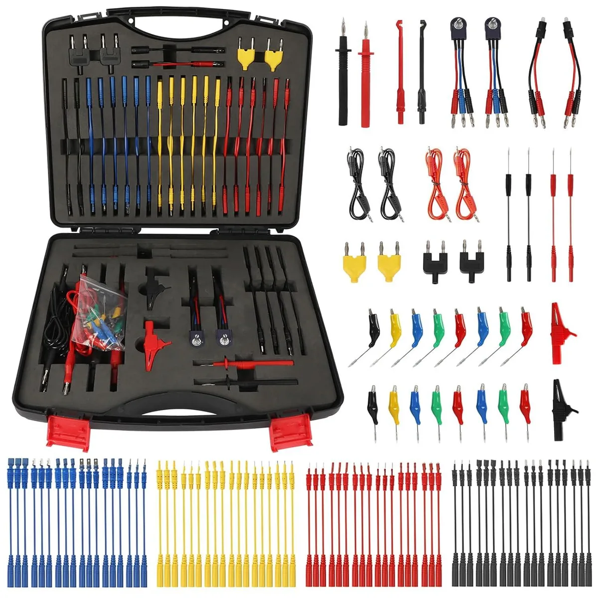 BFKK BFKK 110 Pcs Automotive Circuit Test Lead Kit with Black Carrying Case — product photo