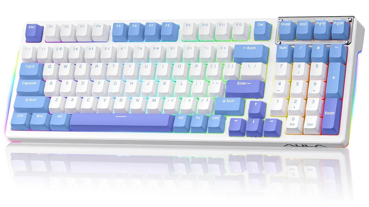  AULA F98 99 Keys Tri-Mode Gaming Keyboard — product photo