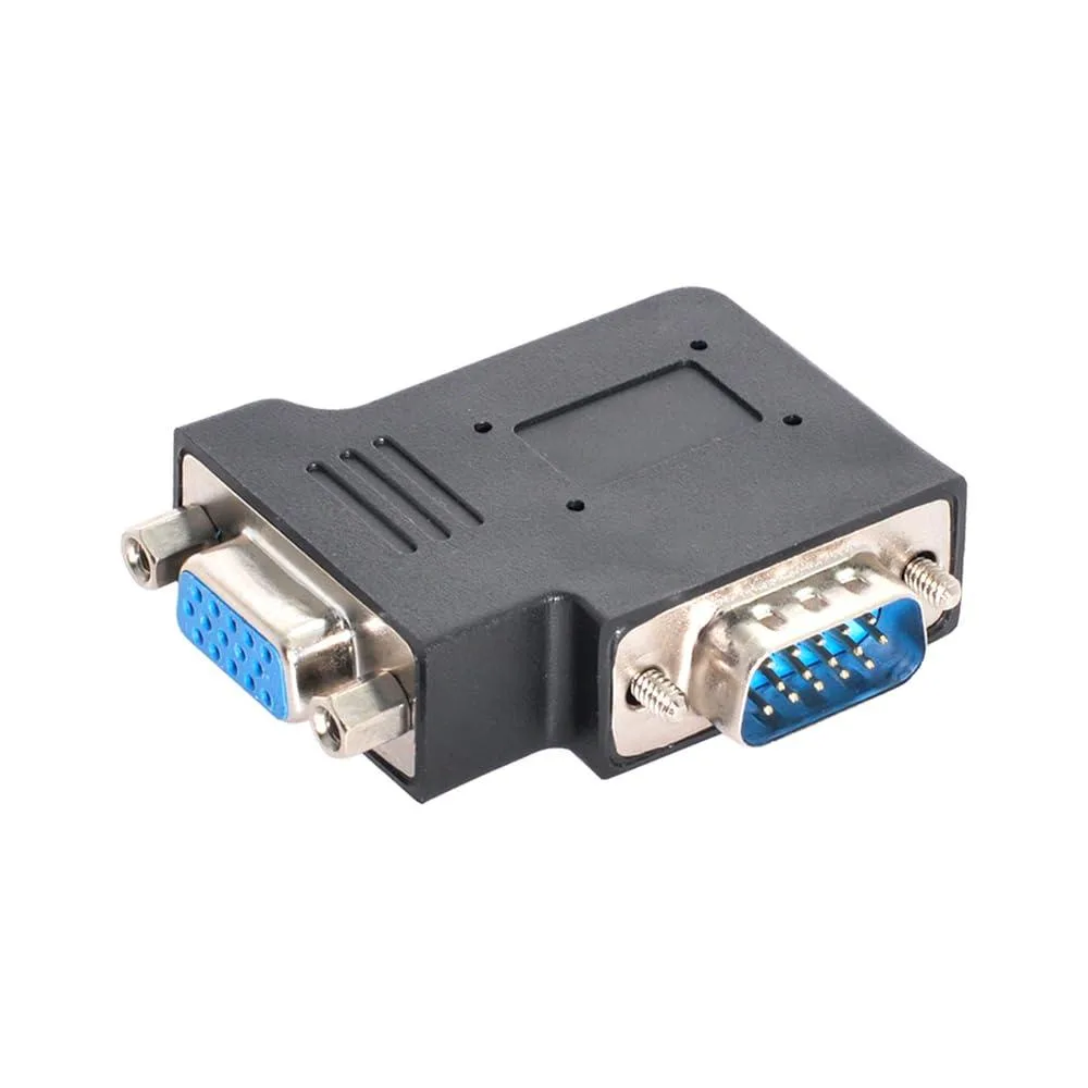 Fervit Fervit 15-pin VGA Male to Female 90 Degree Left Angled Adapter — product photo