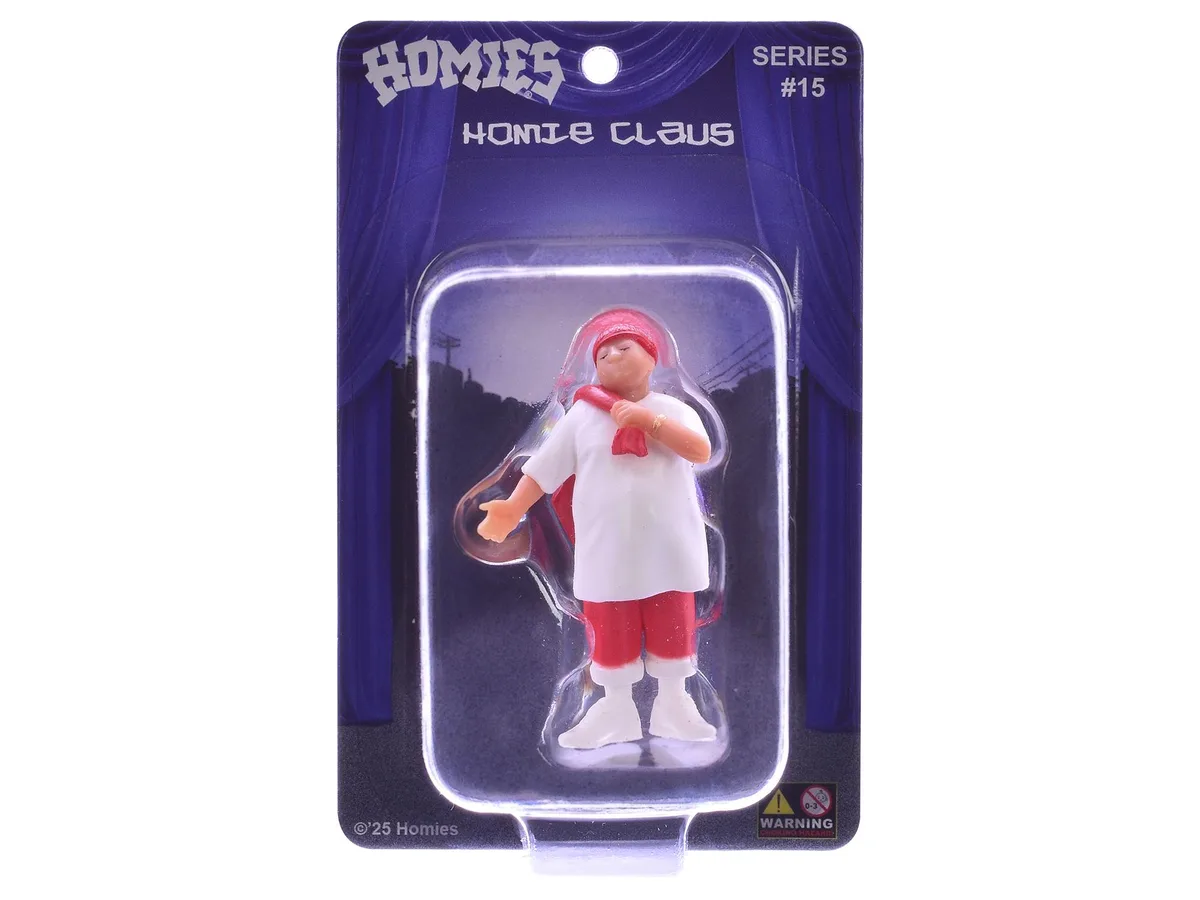 Homies Homies Hobby Collectible Homie Claus 1.75" Figure Special Release #10 Series 15 — product photo