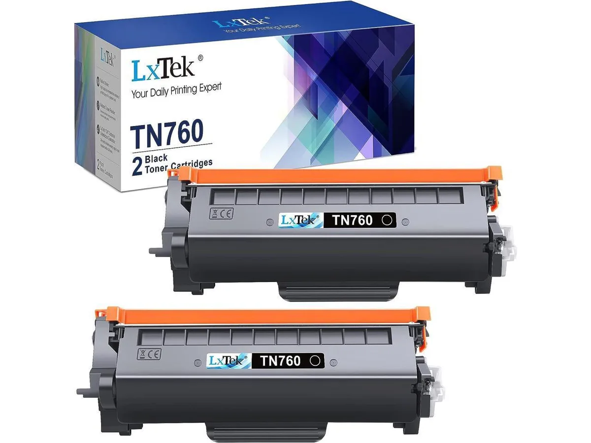 V4ink V4ink TN760 / TN730 Black Toner Cartridge 2 Pack — product photo