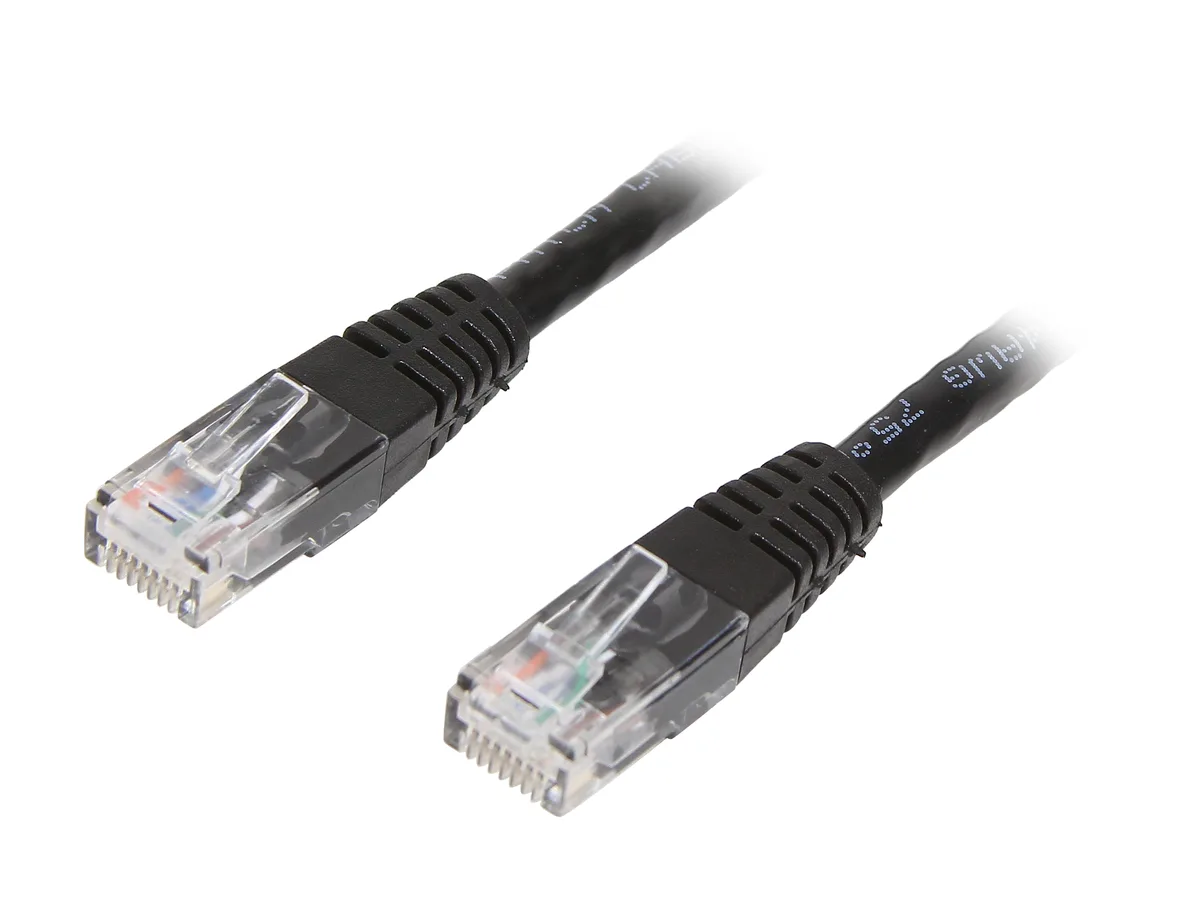 STARTECH STARTECH C6PATCH25BK 25 ft Cat6 UTP Patch Cable — product photo