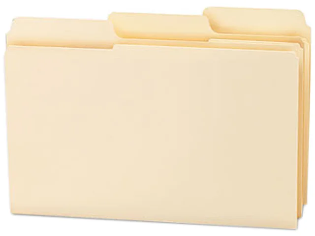Smead Smead 15301 SuperTab File Folders Legal Manila 100/Box — product photo