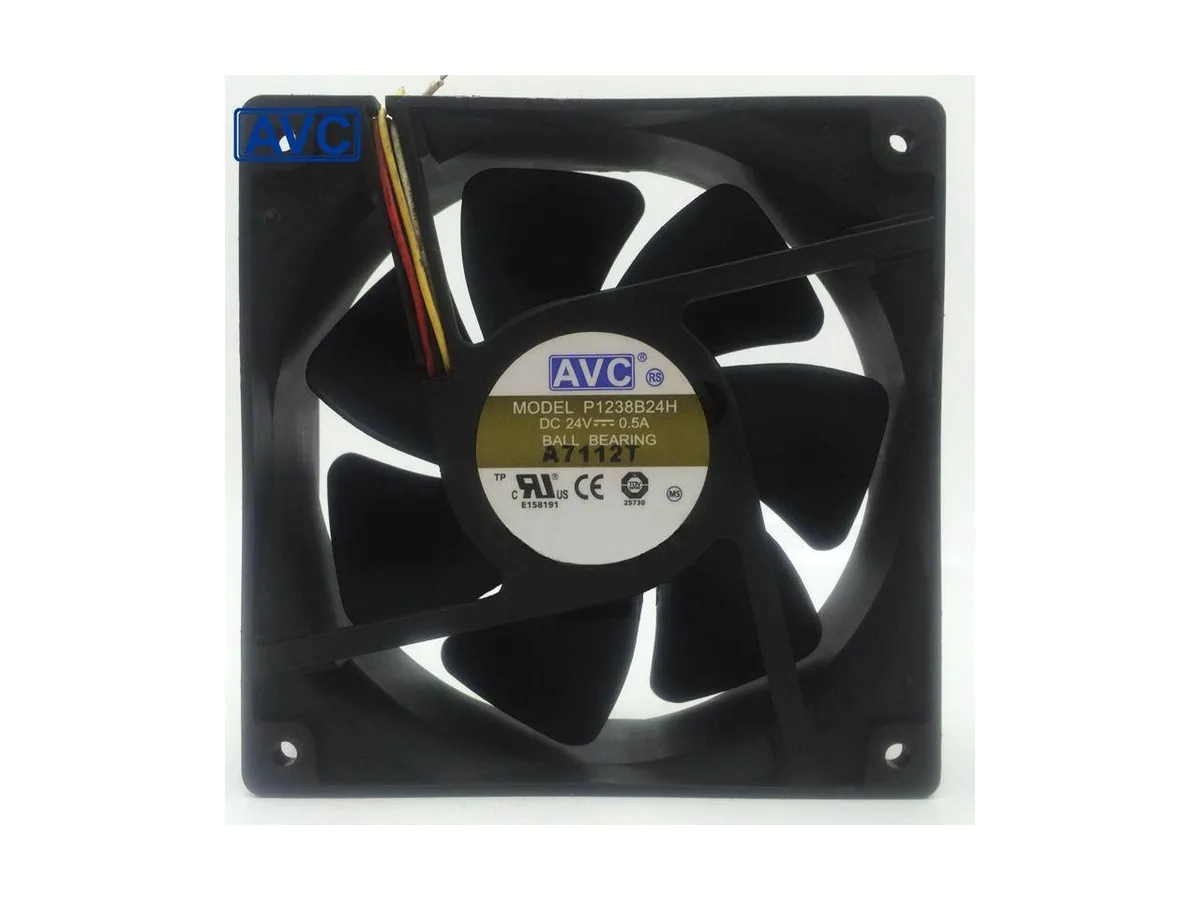 Fans Fans P1238B24H 12038 120mm 24V 0.5A 4-pin case fan — product photo