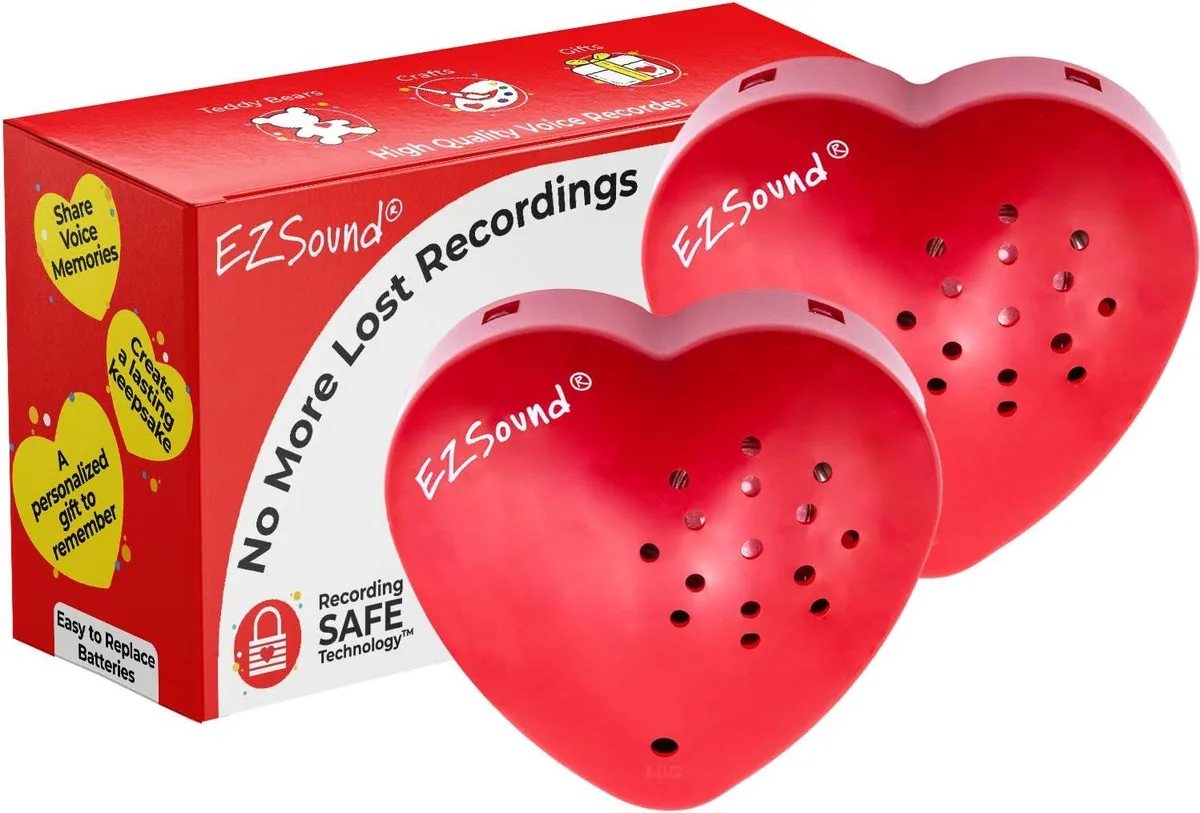 PISKEKAT PISKEKAT 2 Pack 30 Seconds Voice Recorder Red — product photo