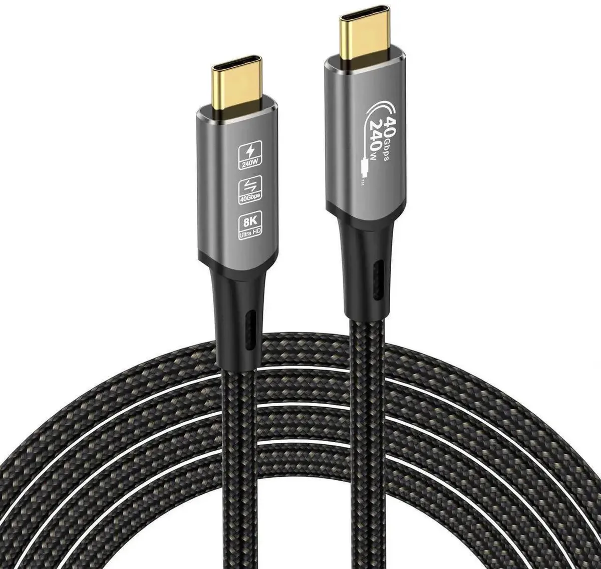 SMUGDESK SMUGDESK 1M USB4 Thunderbolt 4 USB-C to USB-C Cable — product photo