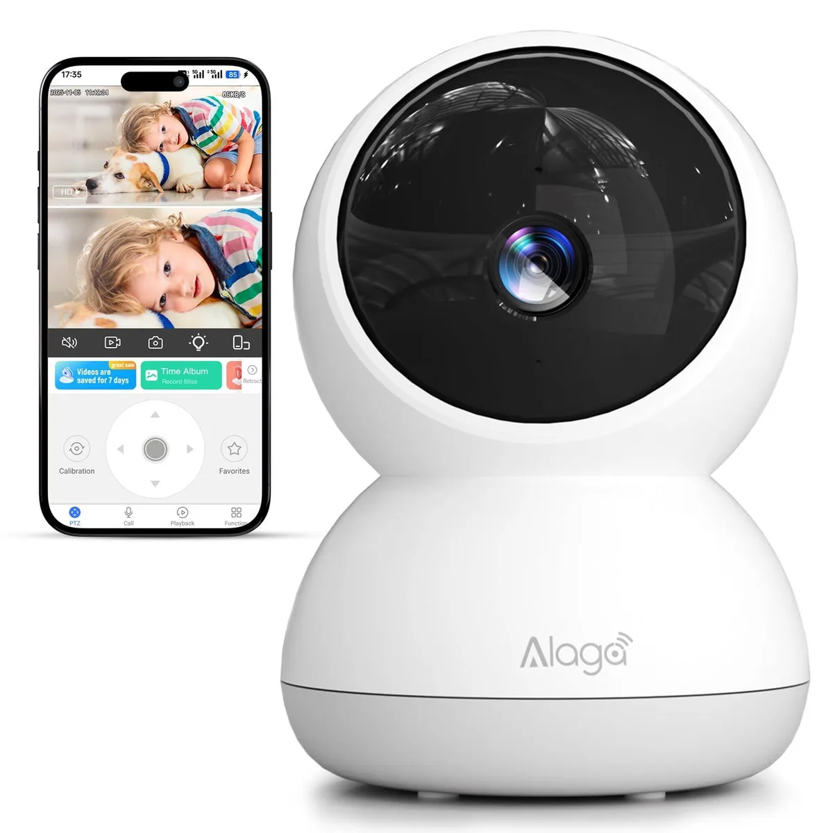  Clover P50S 3K 360° Pan/Tilt Wireless Surveillance — product photo