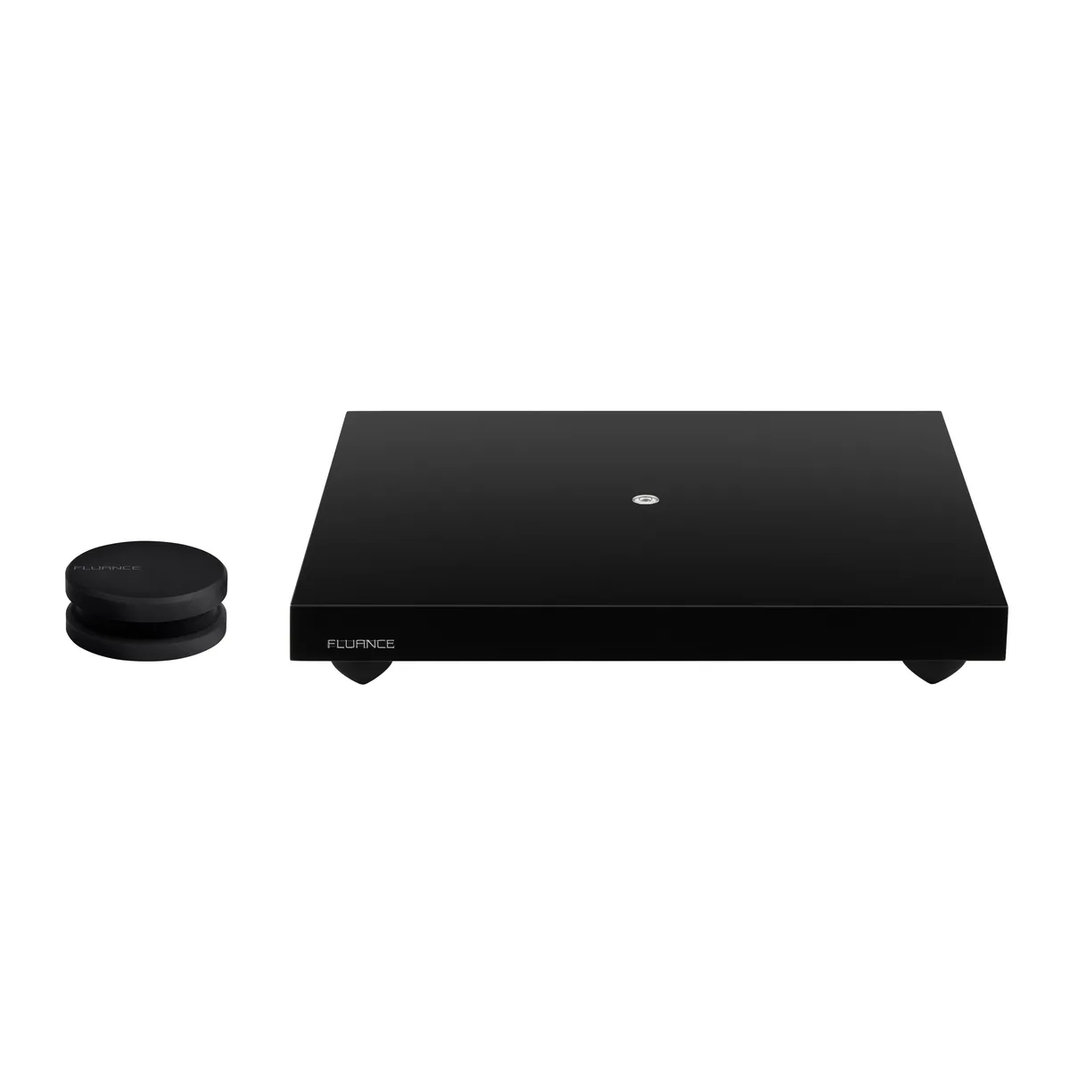 Fluance Fluance IB40TRW03 Turntable Isolation Base & Stabilizer Piano Black — product photo