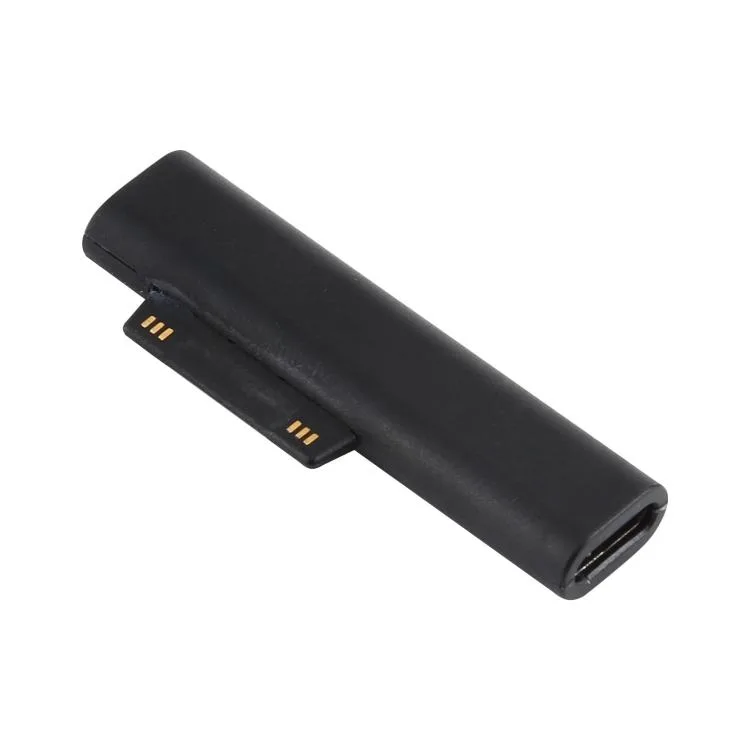 Small rectangular USB-C adapter with magnetic connector and charging indicator light