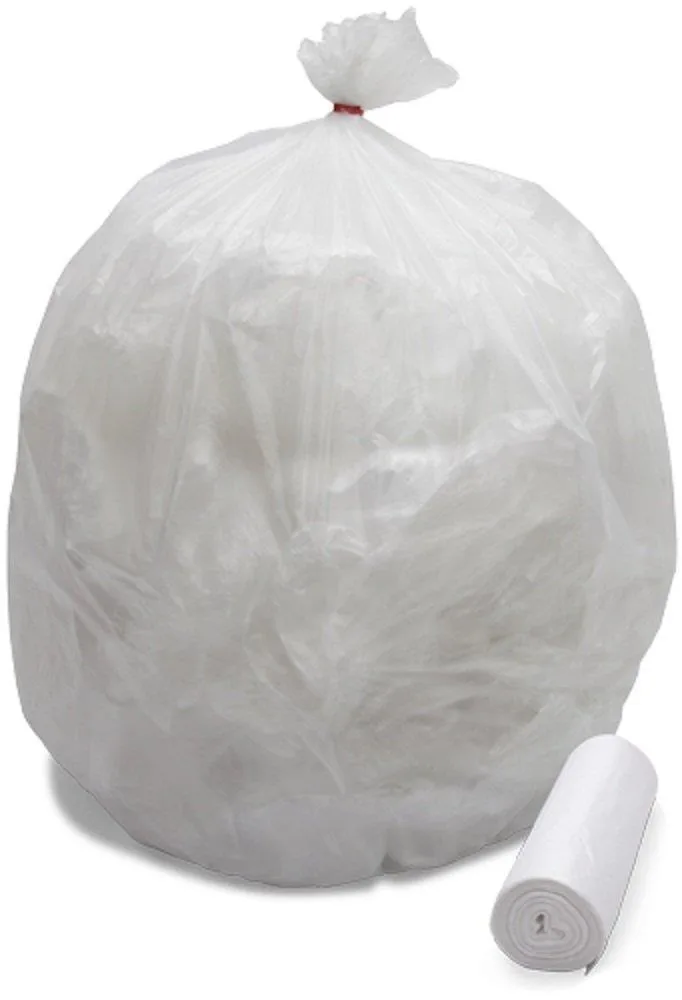 Heritage Heritage High-Density Can Liners 40-45gal 14 mic 40 x 48 Natural 250/Carton — product photo