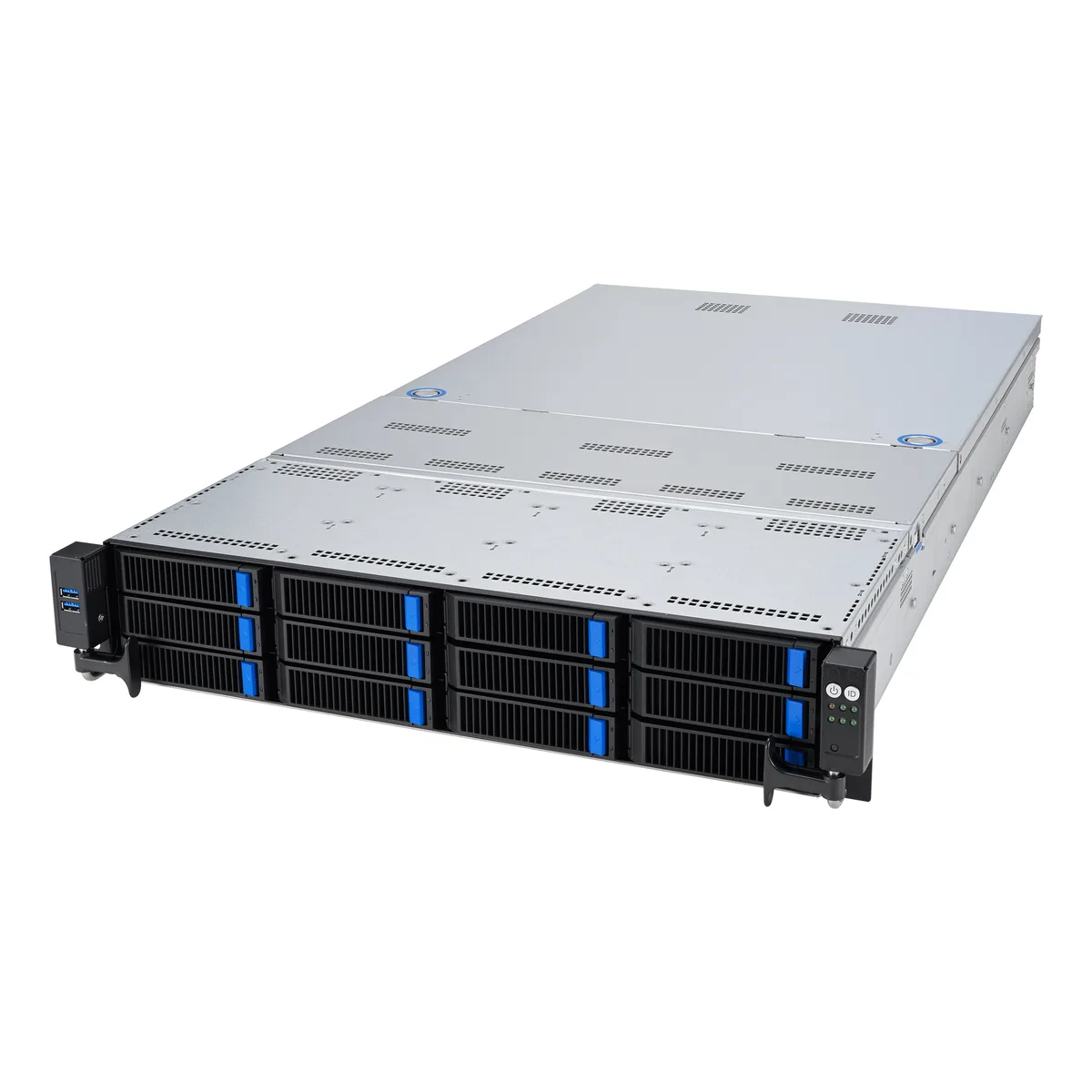 ASUS ASUS RS720A-E12-RS12-26W3GPU 2U barebone server — product photo