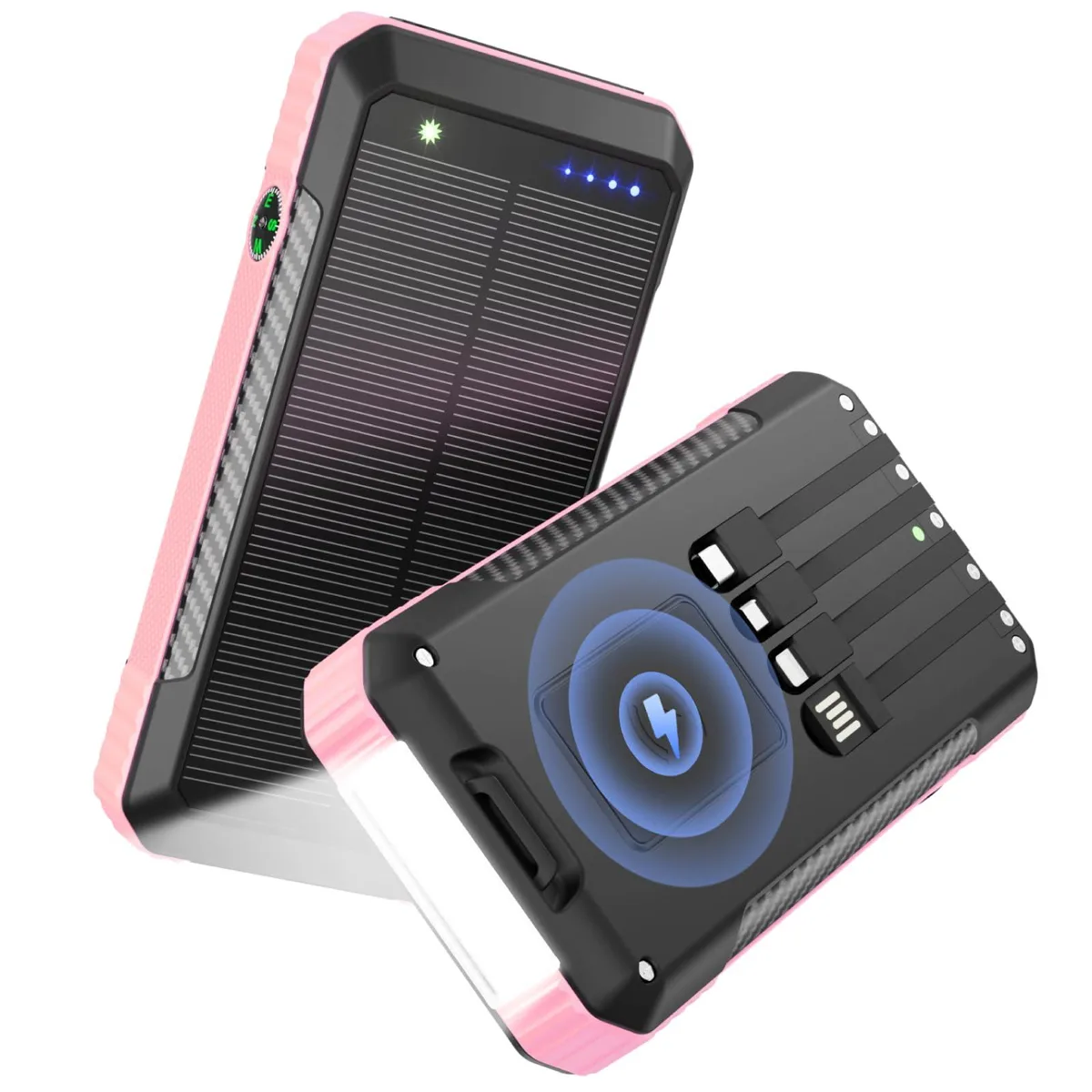 Wreaoves SD28 33800mAh Power Bank Pink — product photo