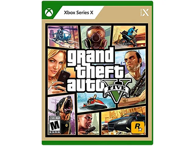TAKE 2 INTERACTIVE TAKE 2 INTERACTIVE Grand Theft Auto V xbox series x — product photo