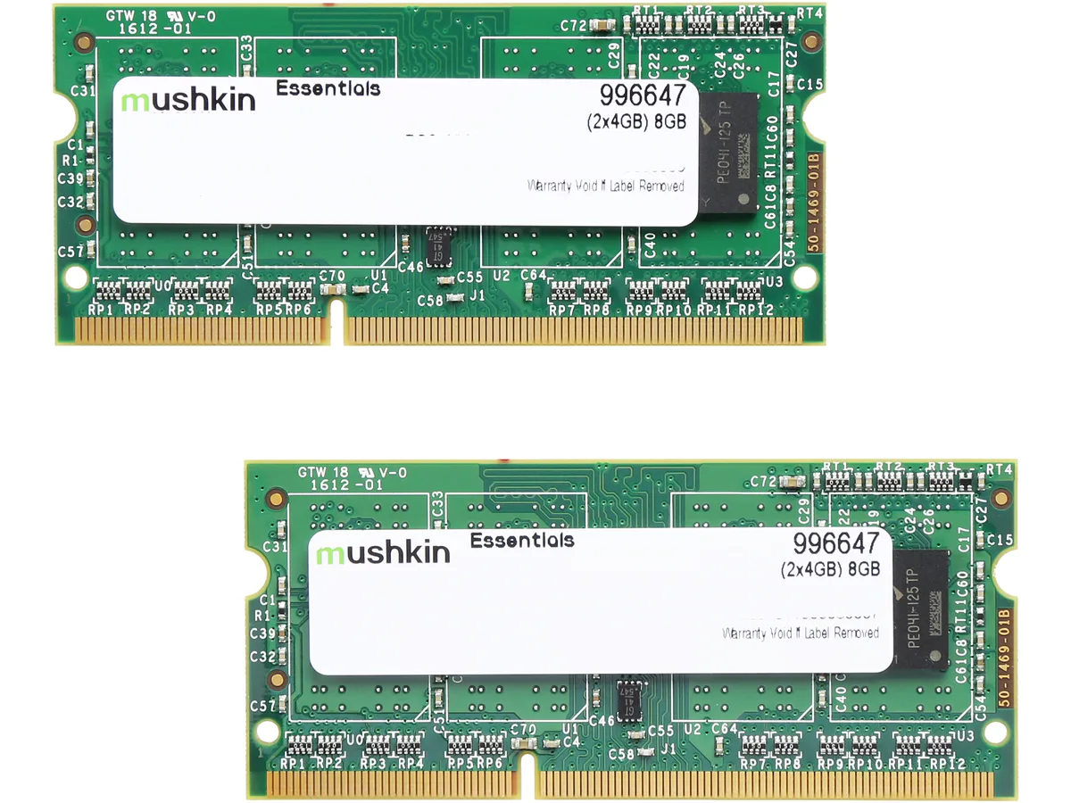Mushkin Enhanced Mushkin Enhanced 996647 128MB DDR3 1333 Dual Channel Kit laptop RAM — product photo