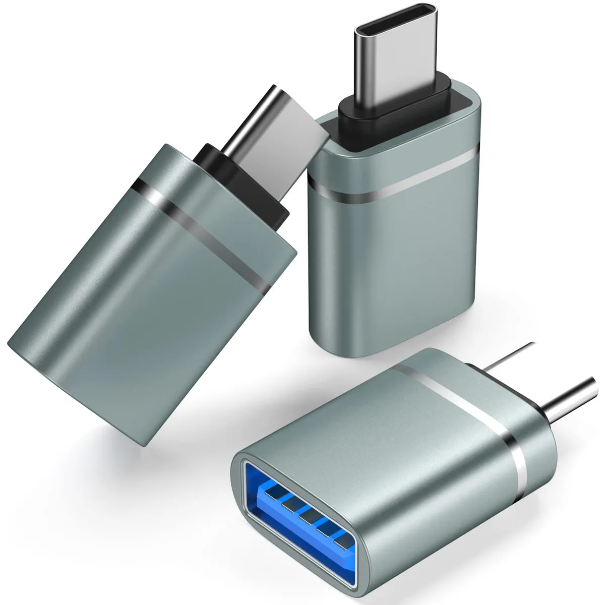  LJ zjcxin USB-C to USB 3.0 Adapter Gray — product photo