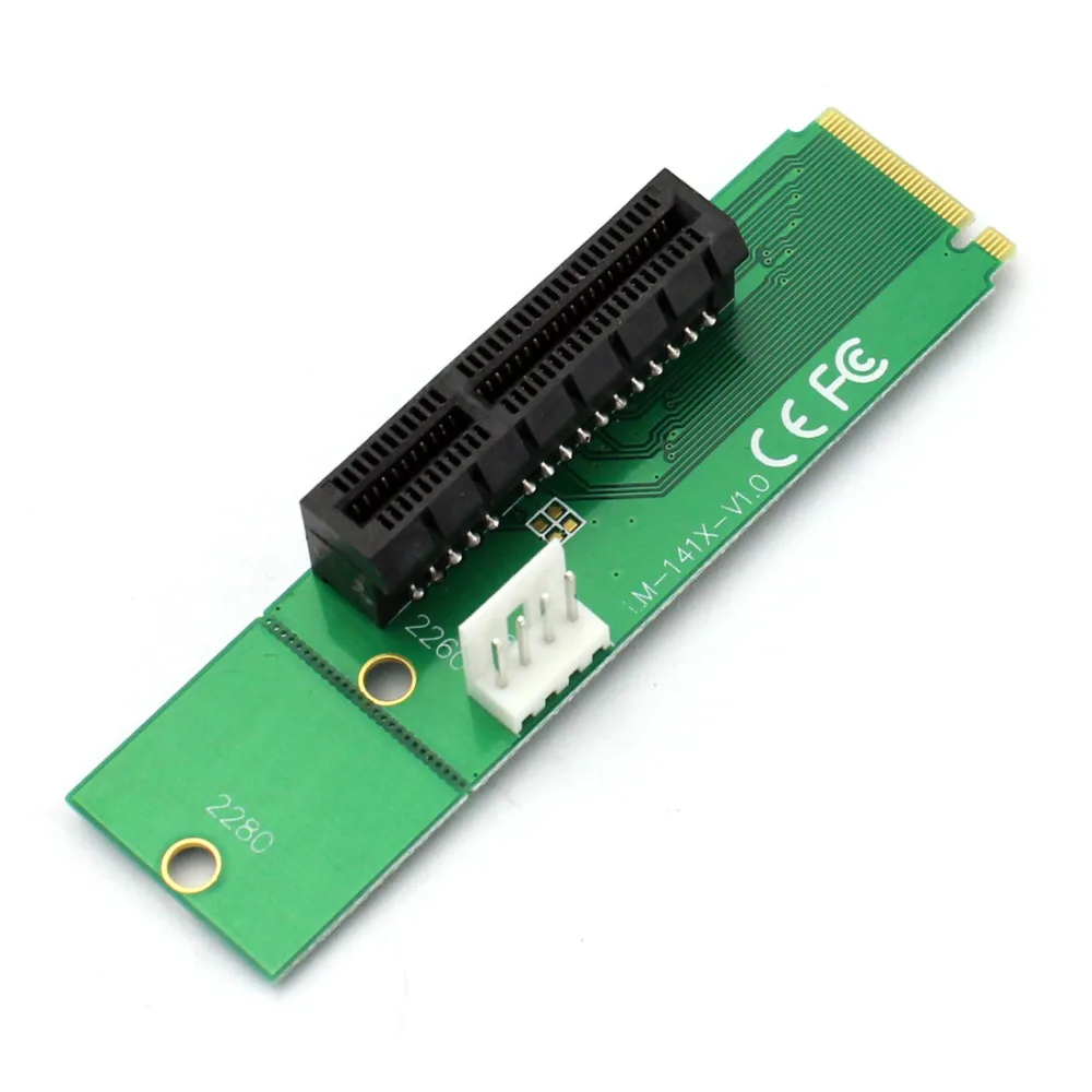 JMT JMT LM-141X-V1.0 M.2 to PCI-E X4 Adapter Card — product photo